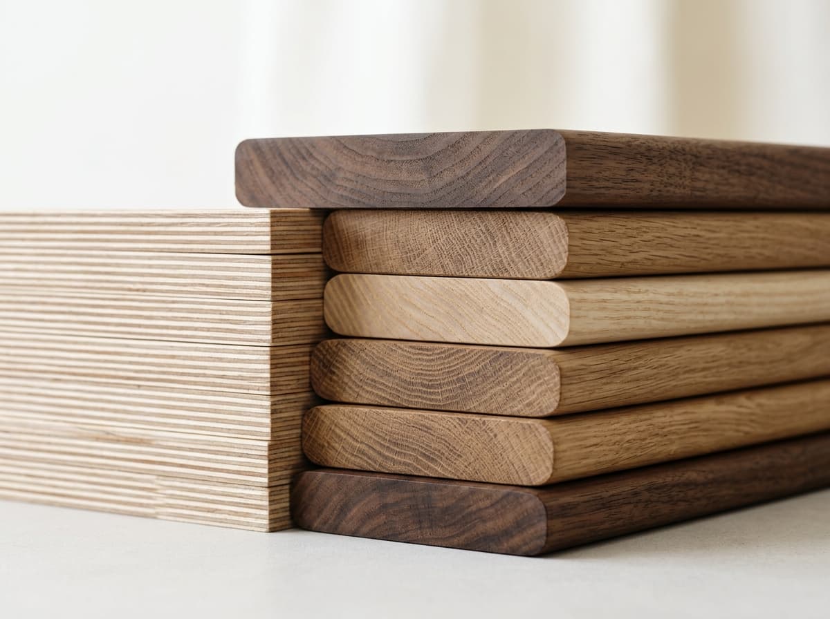 Natural Timber Wood Planks & Layered Plywood